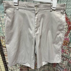 Mens Nike Golf Tour Performance Dri Fit Shorts Beige 34
